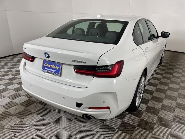 used 2023 BMW 330e car, priced at $36,000