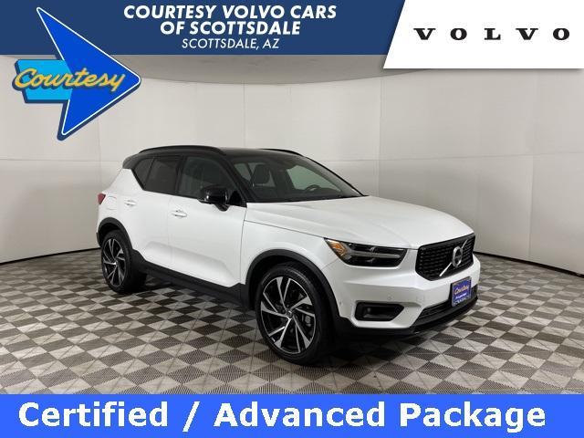 used 2022 Volvo XC40 car, priced at $34,000