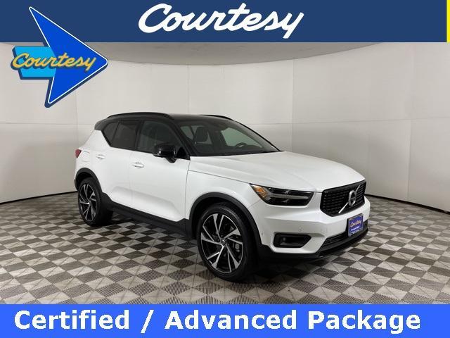 used 2022 Volvo XC40 car, priced at $33,000