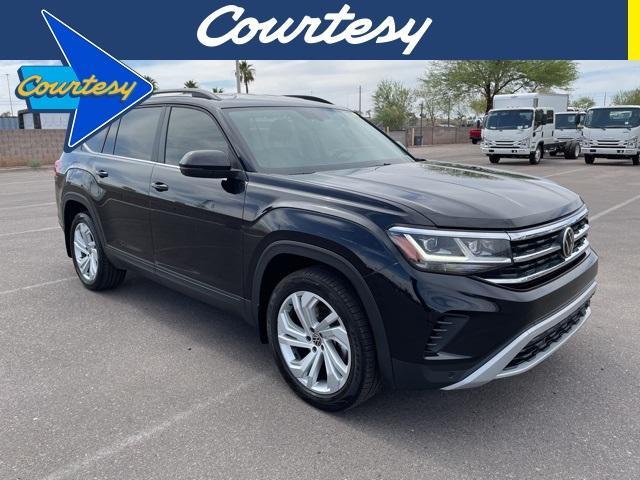 used 2022 Volkswagen Atlas car, priced at $32,000