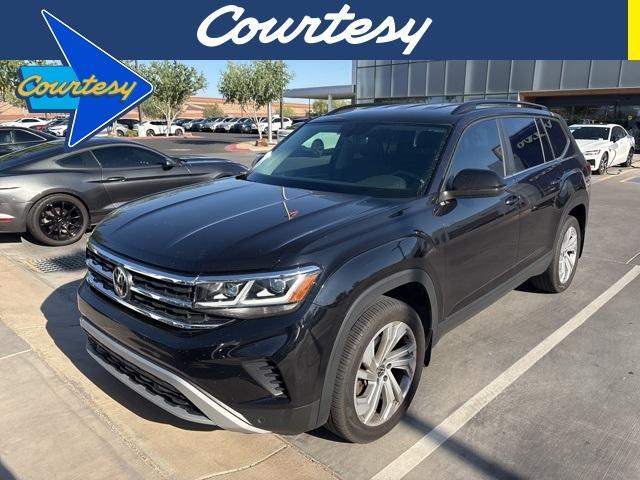 used 2022 Volkswagen Atlas car, priced at $32,000