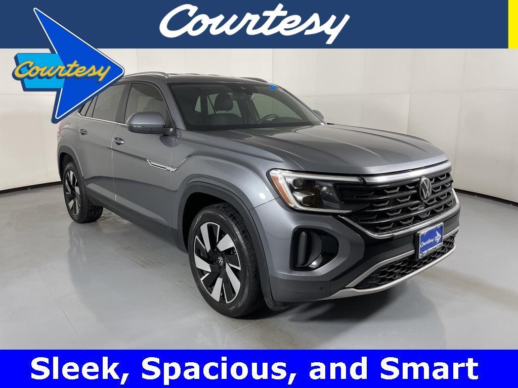 used 2024 Volkswagen Atlas Cross Sport car, priced at $28,500