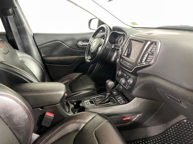used 2021 Jeep Cherokee car, priced at $21,500