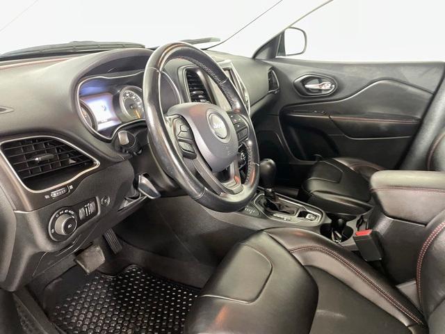used 2021 Jeep Cherokee car, priced at $21,500