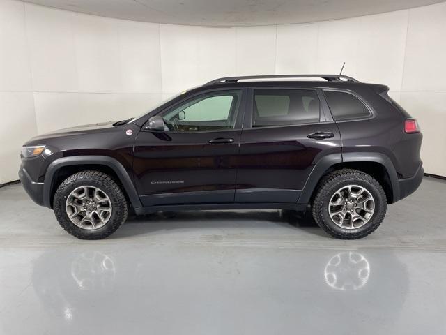 used 2021 Jeep Cherokee car, priced at $21,500