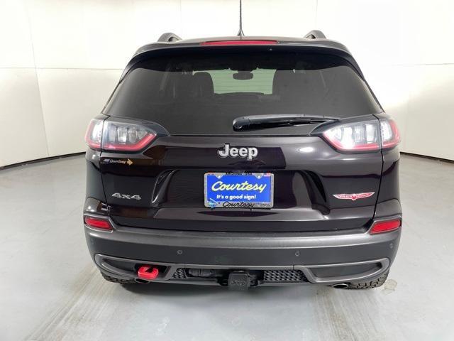 used 2021 Jeep Cherokee car, priced at $21,500