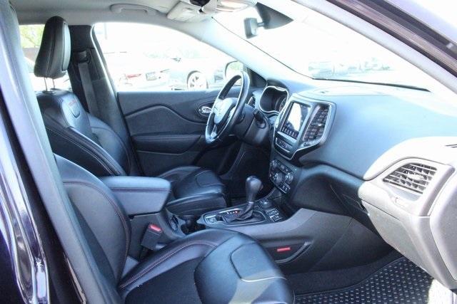 used 2021 Jeep Cherokee car, priced at $25,000