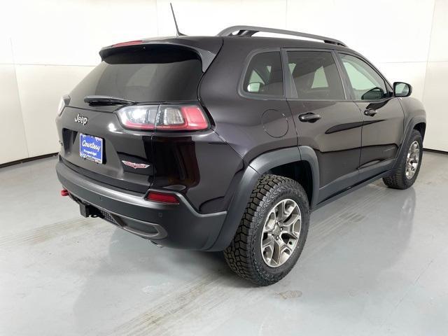 used 2021 Jeep Cherokee car, priced at $21,500