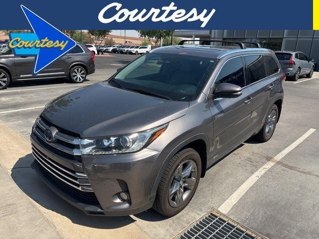 used 2018 Toyota Highlander Hybrid car, priced at $30,000