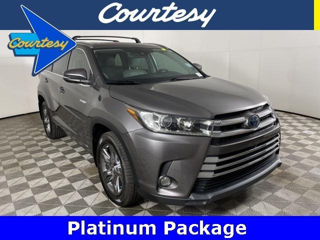 used 2018 Toyota Highlander Hybrid car, priced at $26,500
