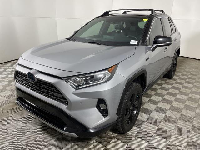 used 2021 Toyota RAV4 Hybrid car, priced at $32,000