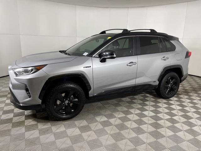 used 2021 Toyota RAV4 Hybrid car, priced at $32,000