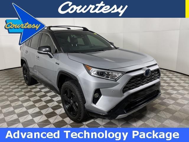 used 2021 Toyota RAV4 Hybrid car, priced at $32,000