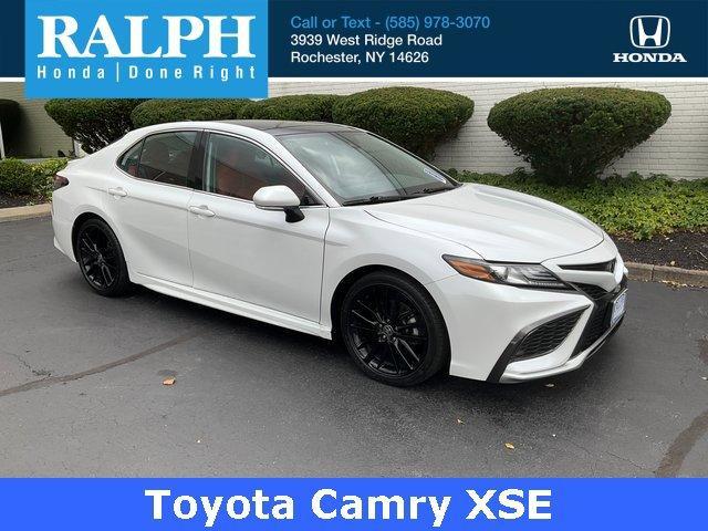 used 2021 Toyota Camry car, priced at $27,755