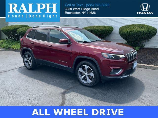 used 2020 Jeep Cherokee car, priced at $18,440