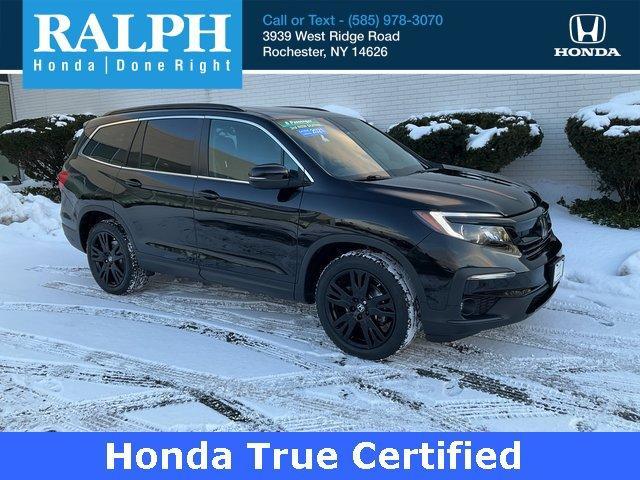 used 2021 Honda Pilot car, priced at $28,369