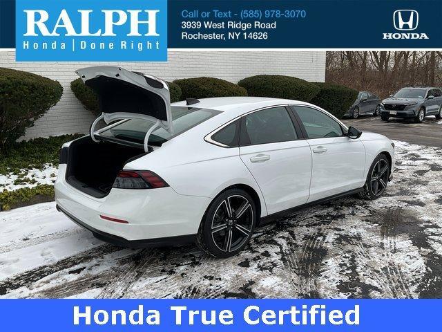 used 2023 Honda Accord Hybrid car, priced at $25,937