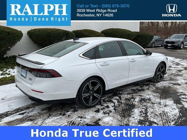 used 2023 Honda Accord Hybrid car, priced at $25,937