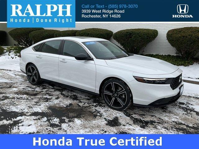 used 2023 Honda Accord Hybrid car, priced at $25,937