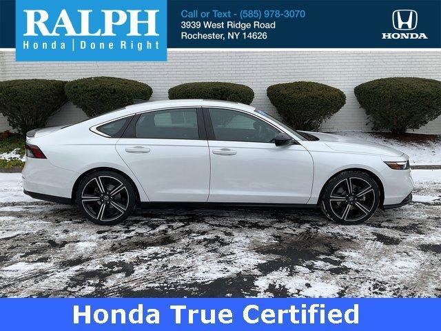 used 2023 Honda Accord Hybrid car, priced at $25,937