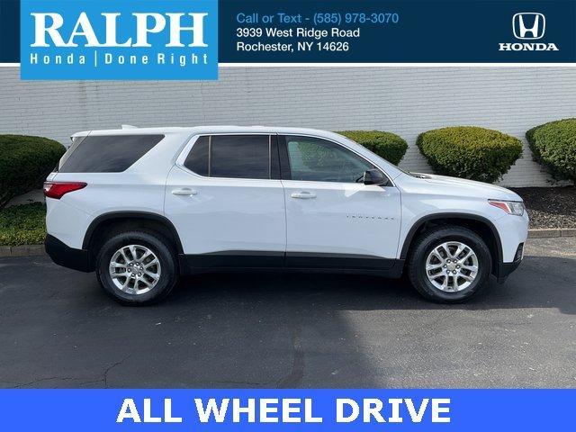 used 2021 Chevrolet Traverse car, priced at $26,935