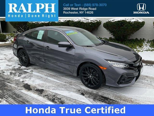 used 2020 Honda Civic Si car, priced at $24,990