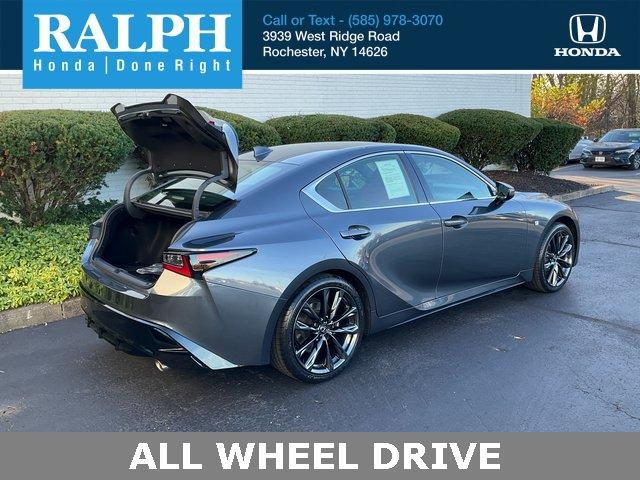 used 2023 Lexus IS 350 car, priced at $42,957