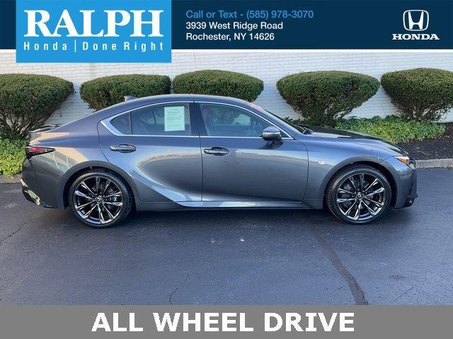 used 2023 Lexus IS 350 car, priced at $42,957