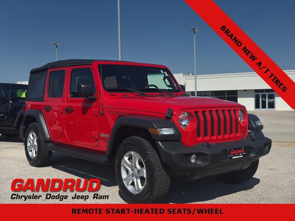used 2018 Jeep Wrangler Unlimited car, priced at $19,990