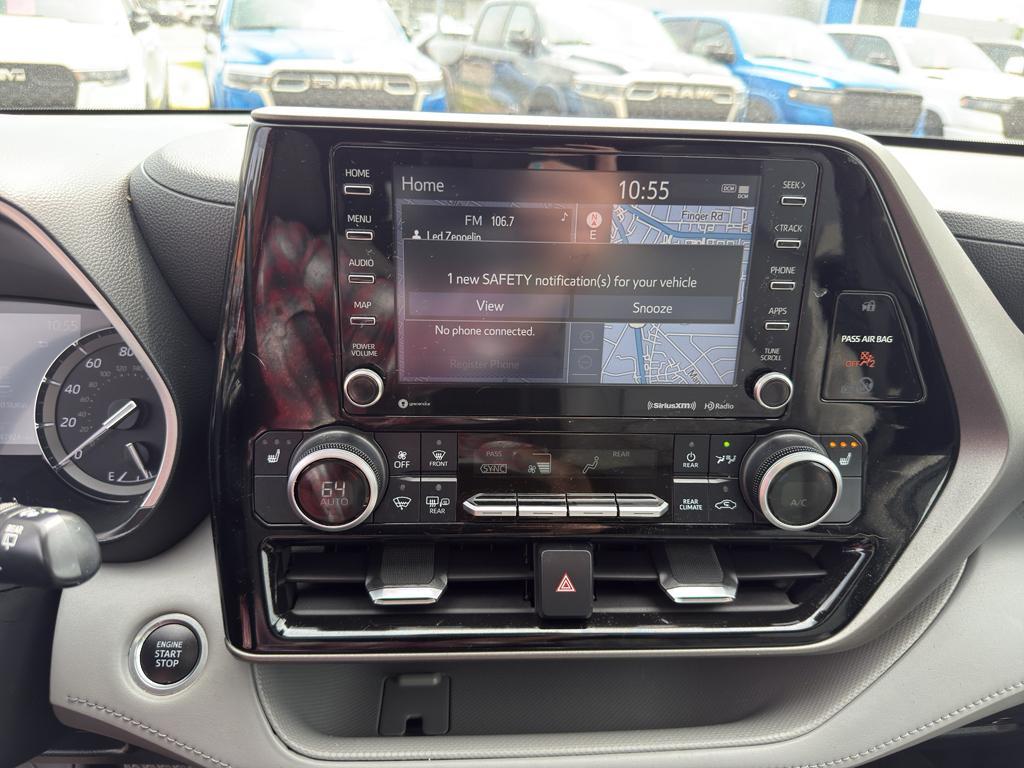 used 2021 Toyota Highlander car, priced at $35,295
