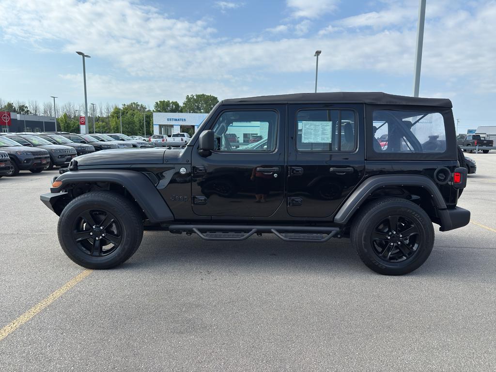 used 2021 Jeep Wrangler Unlimited car, priced at $29,495