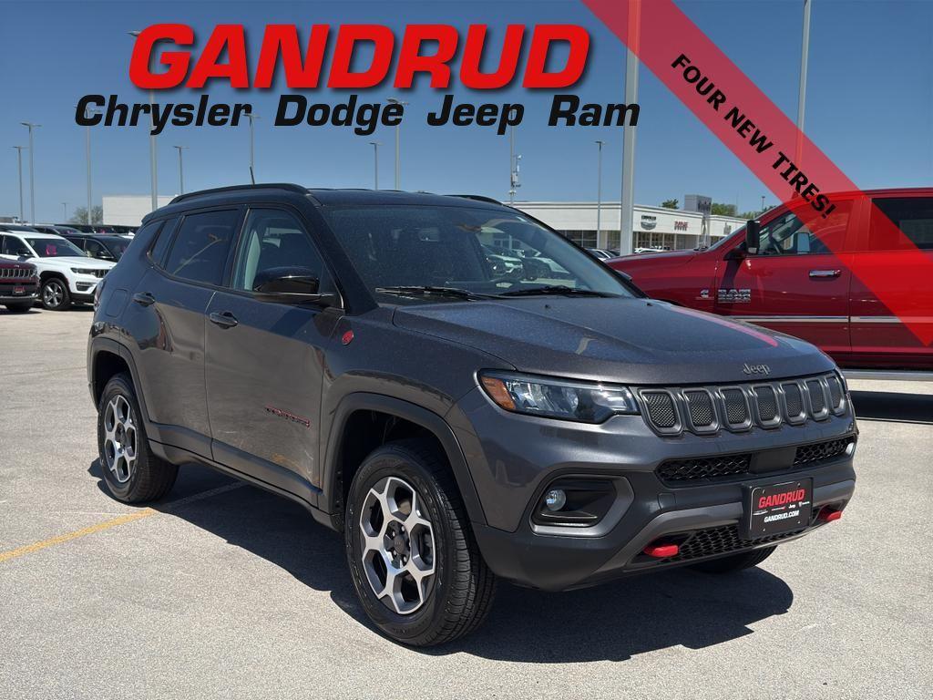 used 2022 Jeep Compass car, priced at $23,895