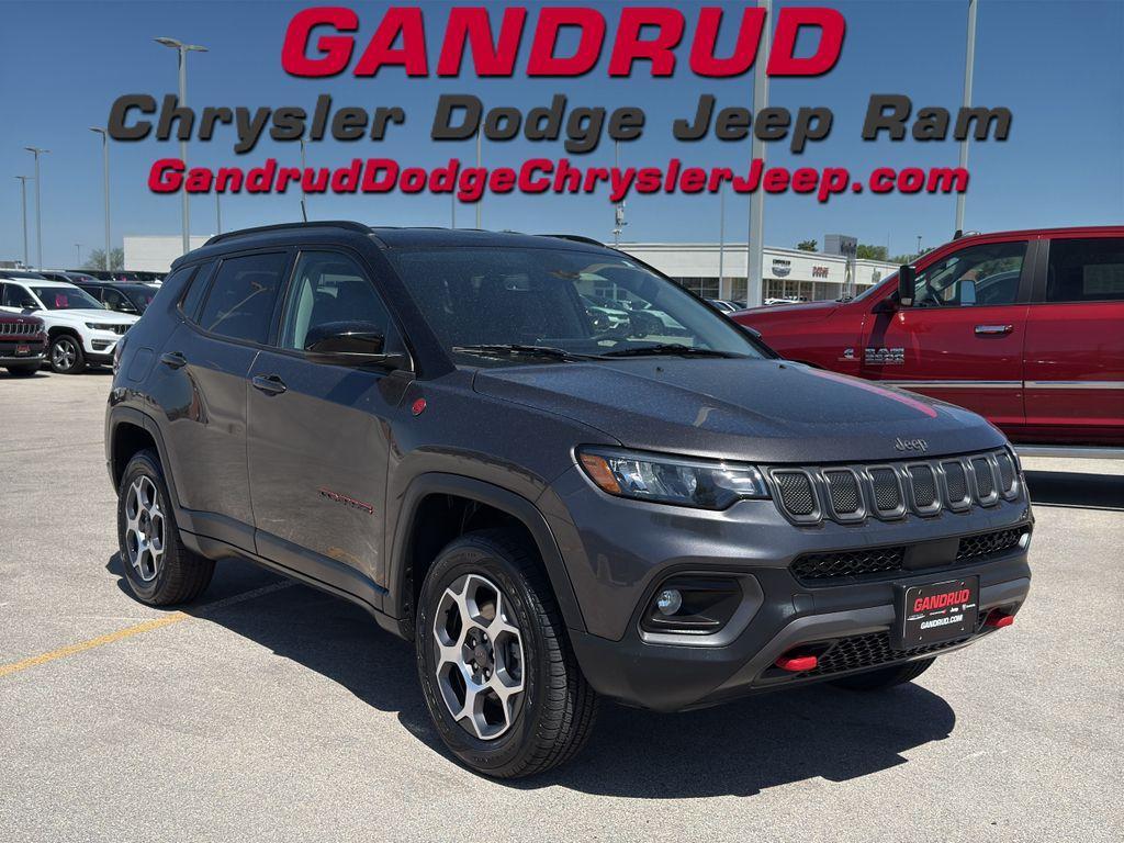 used 2022 Jeep Compass car, priced at $23,995
