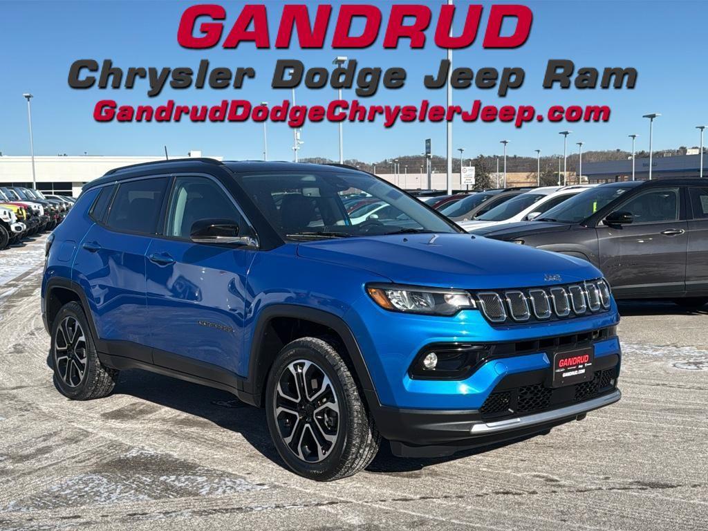 used 2022 Jeep Compass car, priced at $23,495