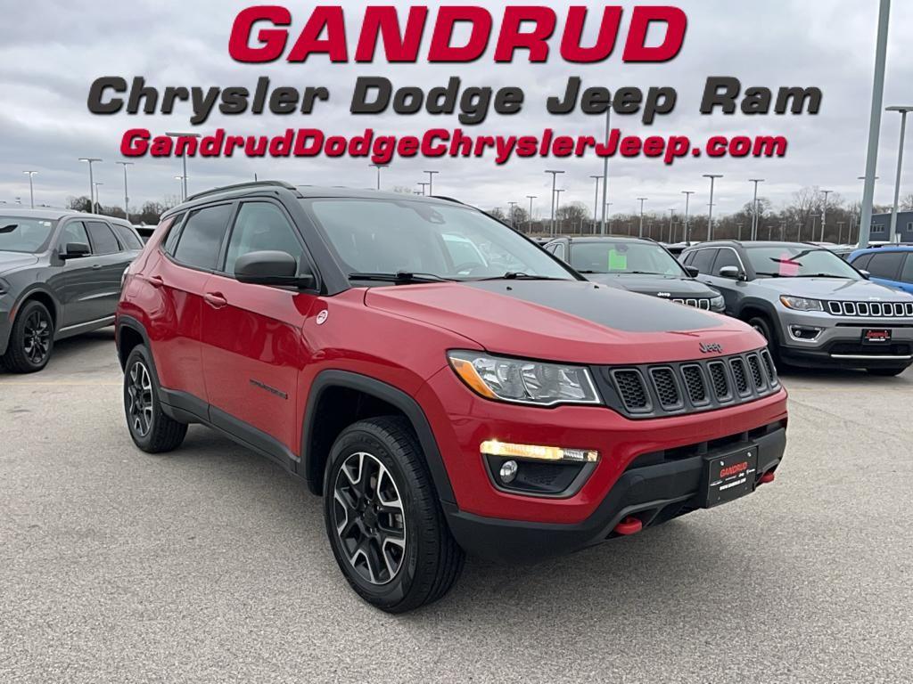 used 2021 Jeep Compass car, priced at $21,495