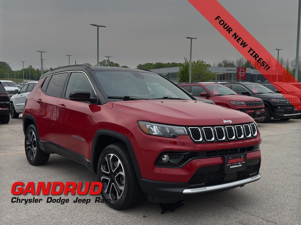 used 2023 Jeep Compass car, priced at $25,495