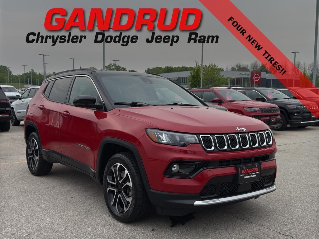 used 2023 Jeep Compass car, priced at $25,495