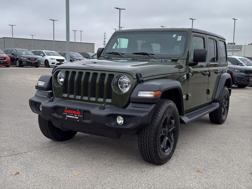 used 2021 Jeep Wrangler Unlimited car, priced at $25,995