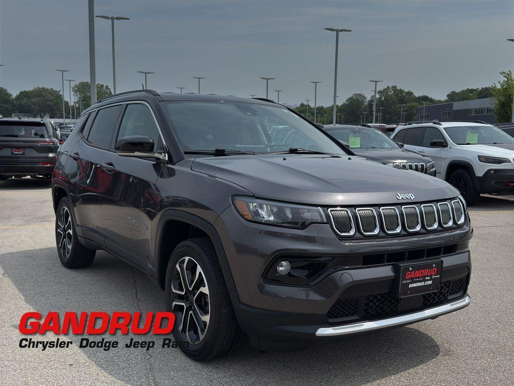 used 2022 Jeep Compass car, priced at $23,995
