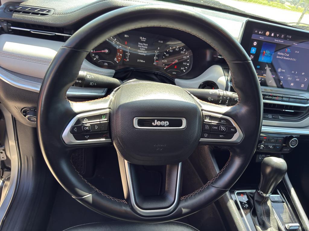 used 2022 Jeep Compass car, priced at $25,095