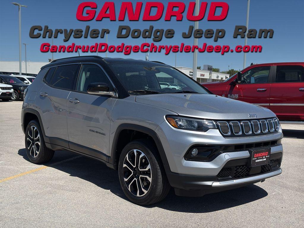 used 2022 Jeep Compass car, priced at $25,495