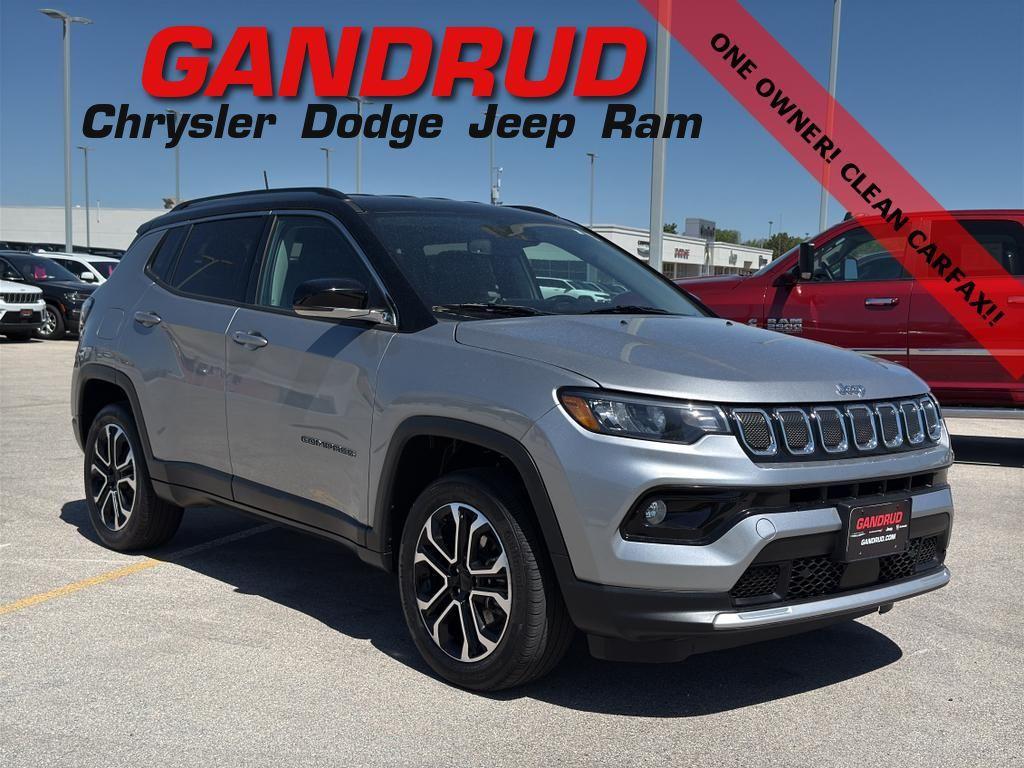 used 2022 Jeep Compass car, priced at $25,295