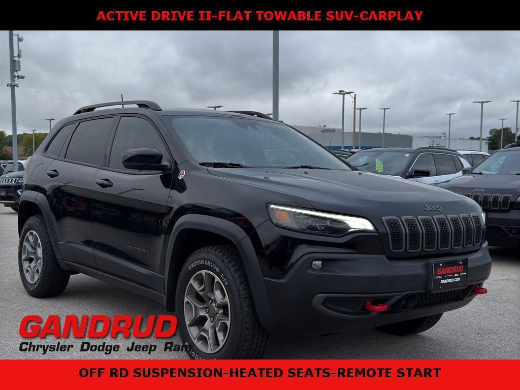 used 2022 Jeep Cherokee car, priced at $24,595