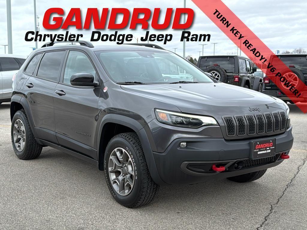 used 2022 Jeep Cherokee car, priced at $23,995