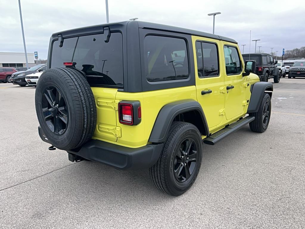 used 2022 Jeep Wrangler Unlimited car, priced at $33,695