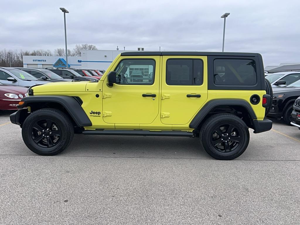 used 2022 Jeep Wrangler Unlimited car, priced at $33,695