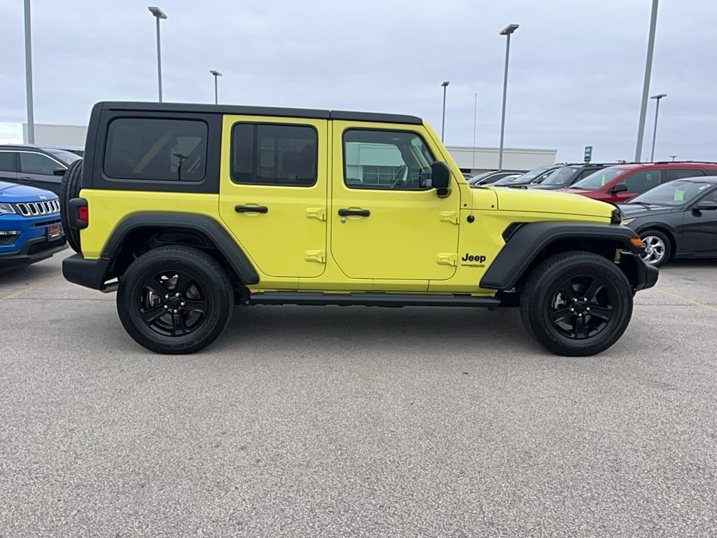 used 2022 Jeep Wrangler Unlimited car, priced at $33,695