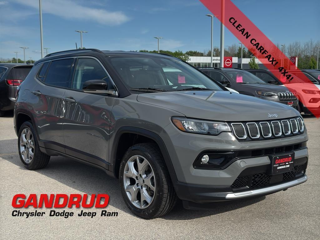used 2022 Jeep Compass car, priced at $22,995