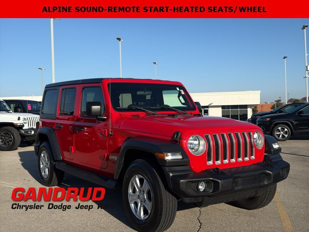 used 2018 Jeep Wrangler Unlimited car, priced at $23,995