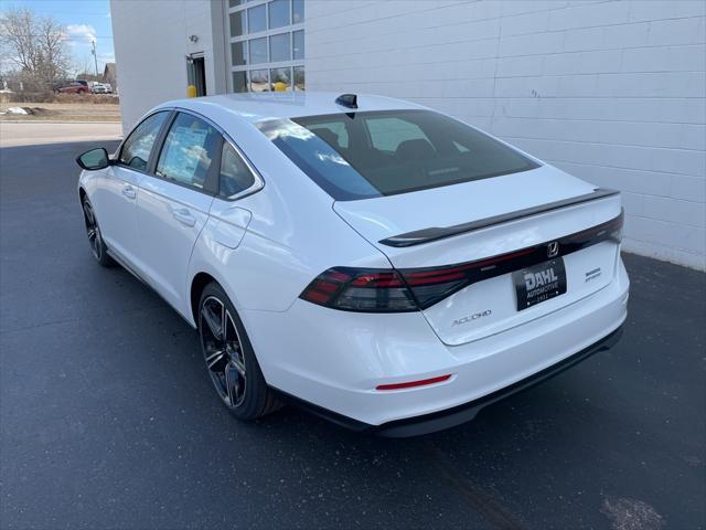 new 2024 Honda Accord Hybrid car, priced at $33,195